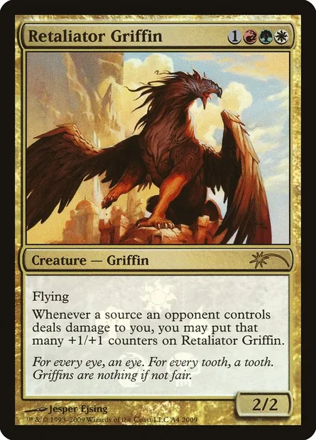 Griffon talion, carte Magic PARB A4 — extension Alara Reborn Promos
