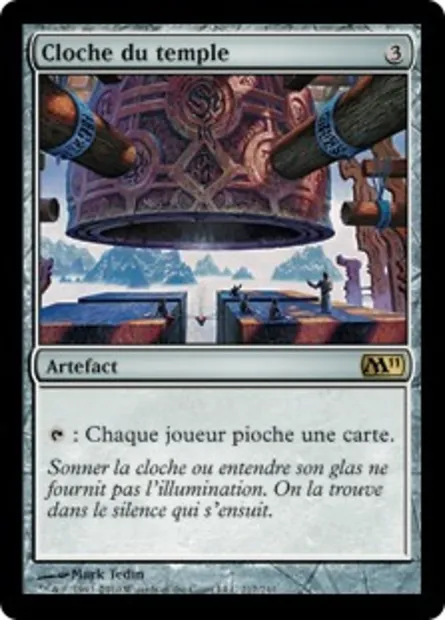 Cloche du temple, carte Magic M11 217 — extension Magic 2011