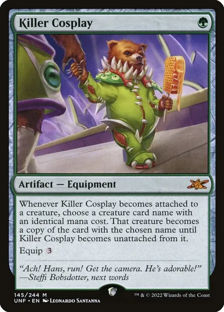 Killer Cosplay, Magic card UNF 145 — Unfinity set