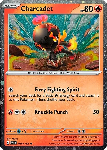 Charcadet, Pokémon card TDX 026-11 — Theme Deck & Blisters Exclusives set