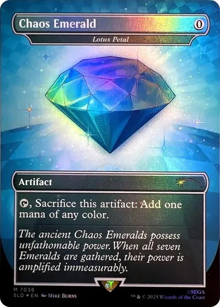 Lotus Petal, Magic card SLD 7036 — Secret Lair Drop set
