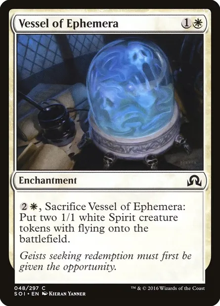 Vessel of Ephemera, Magic card SOI 48 — Shadows over Innistrad set