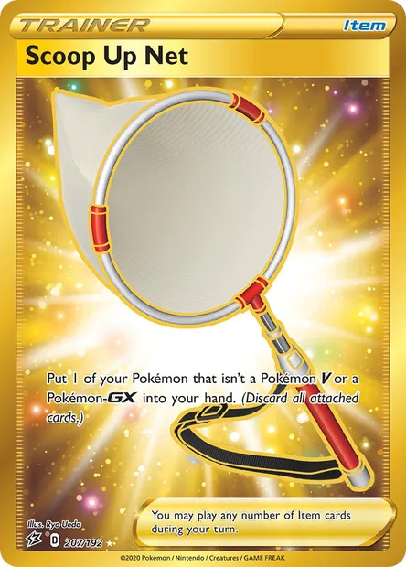 Scoop Up Net, Pokémon card RCL 207 — Rebel Clash set