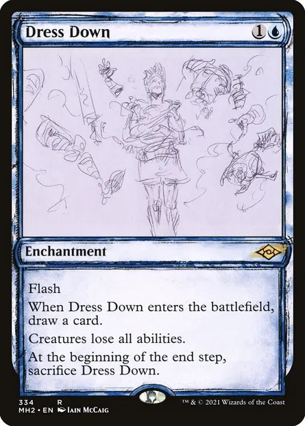 Dress Down, Magic card MH2 334 — Modern Horizons 2 set
