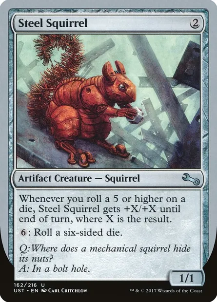 Steel Squirrel, Magic card UST 162 — Unstable set