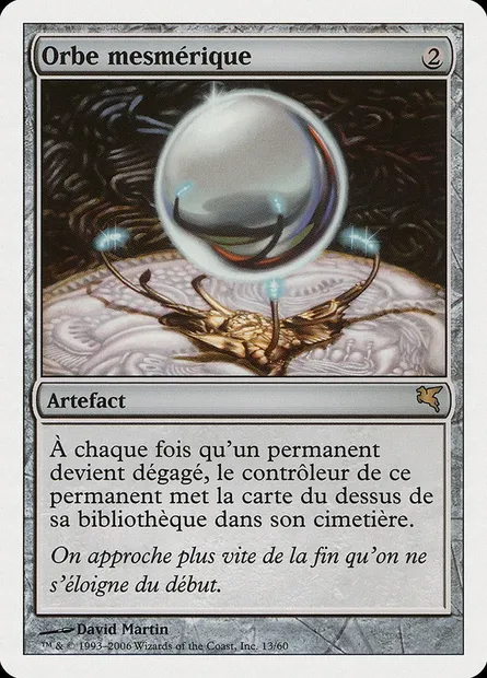 Orbe mesmérique, carte Magic PSAL H13 — extension Salvat 2005