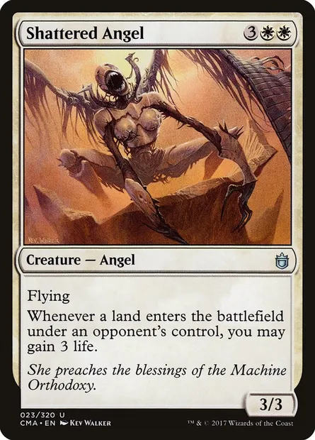 Shattered Angel, Magic card CMA 23 — Commander Anthology set