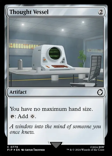 Thought Vessel, Magic card PIP 779 — Fallout set