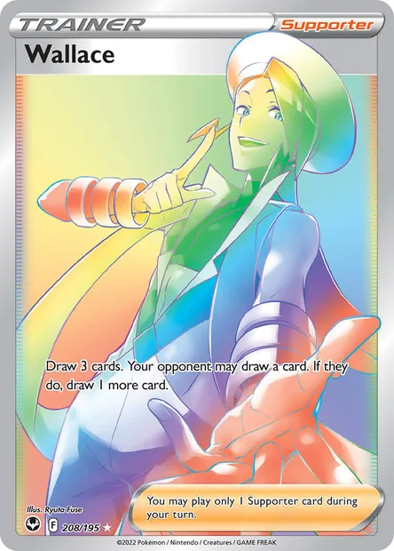 Wallace, Pokémon card SIT 208 — Silver Tempest set