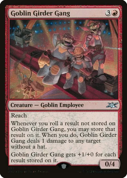 Goblin Girder Gang, Magic card UNF 397 — Unfinity set