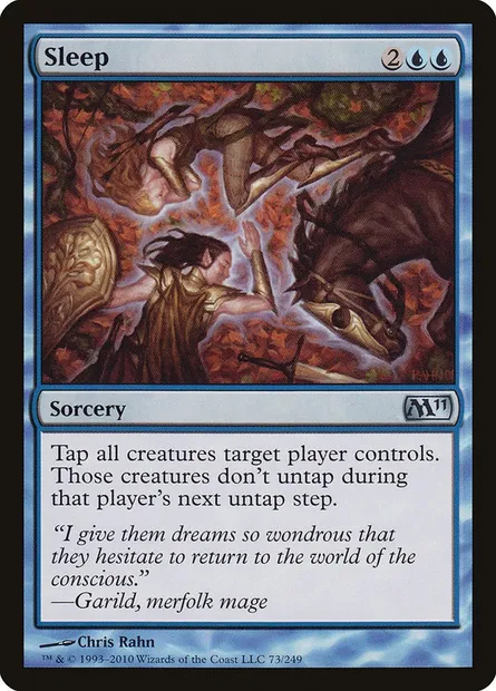 Sleep, Magic card M11 73 — Magic 2011 set