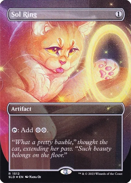 Sol Ring // Sol Ring, carte Magic SLD 1512 — extension Secret Lair Drop