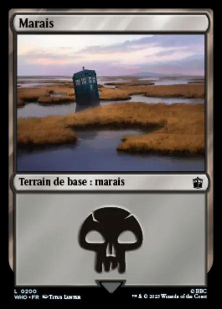 Marais, carte Magic WHO 200 — extension Doctor Who