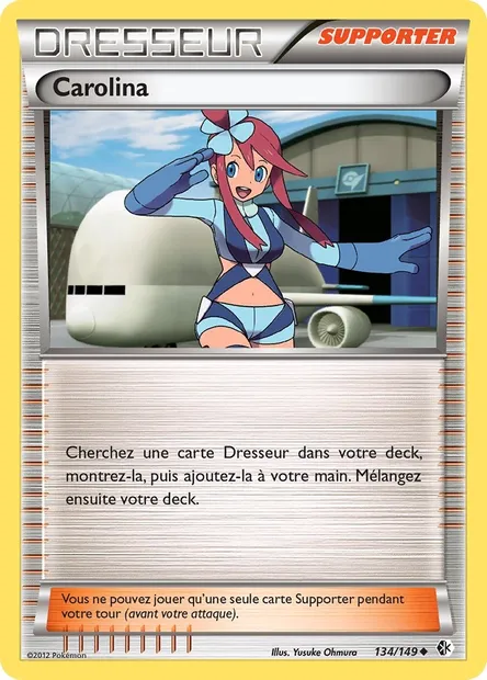 Carolina, carte Pokémon BCR 134 — extension Frontières Franchies