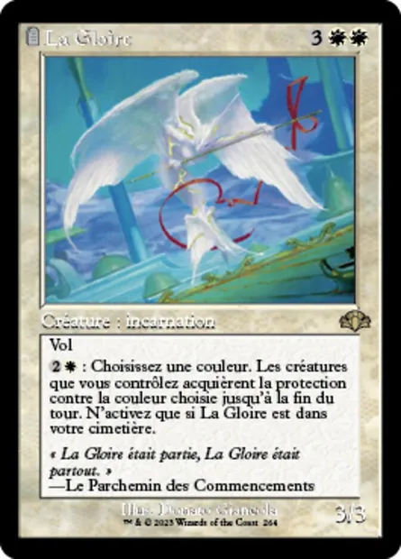 La Gloire, carte Magic DMR 264 — extension Dominaria Remastered