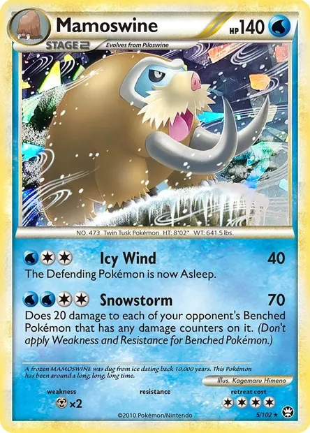 Mammochon, carte Pokémon TDX 005-7 — extension Theme Deck & Blisters Exclusives