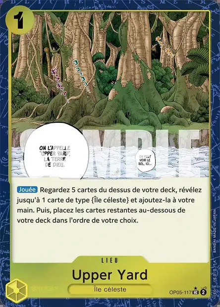 Upper Yard, carte One Piece OP05-117 — extension AWAKENING OF THE NEW ERA