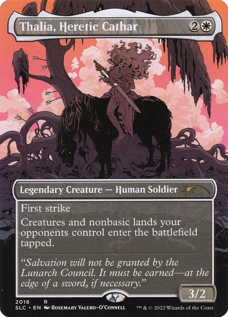 Thalia, Heretic Cathar, Magic card SLC 2016 — Secret Lair Countdown set