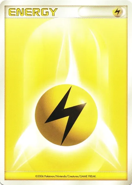 Énergie Électrique, carte Pokémon PT-A-LP ct312026 — extension Arceus LV.X Deck: Lightning & Psychic