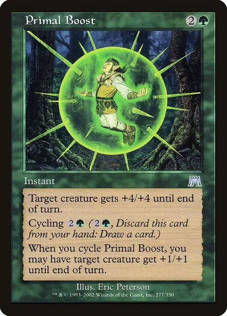 Stimulus primordial, carte Magic ONS 277 — extension Carnage