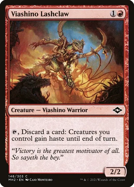Viashino Lashclaw, Magic card MH2 146 — Modern Horizons 2 set