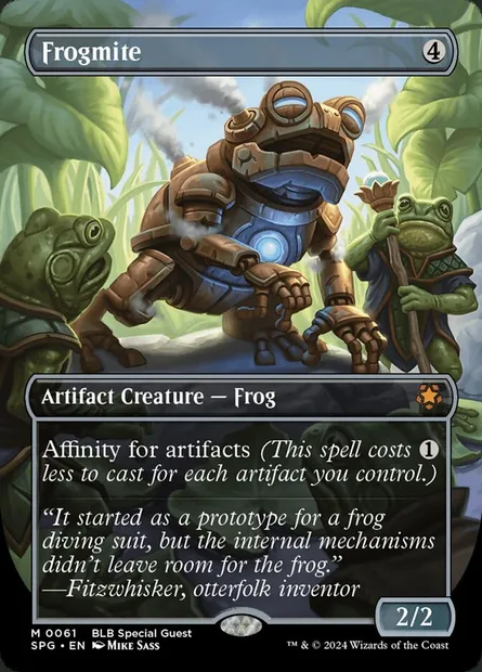 Frogmite, Magic card SPG 61 — Special Guests set