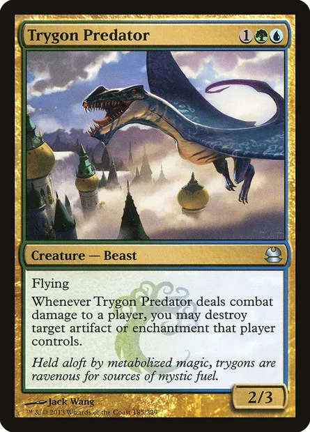 Trygon Predator, Magic card MMA 185 — Modern Masters set