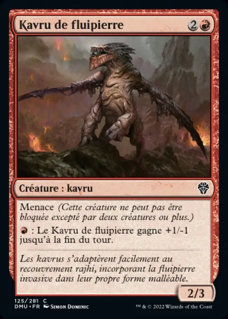 Kavru de fluipierre, carte Magic DMU 125 — extension Dominaria Uni