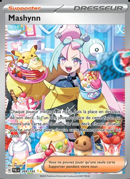 Mashynn, carte Pokémon PAL 269 — extension Évolutions à Paldea
