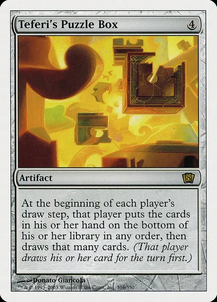 Teferi's Puzzle Box, Magic card 8ED 316 — Eighth Edition set