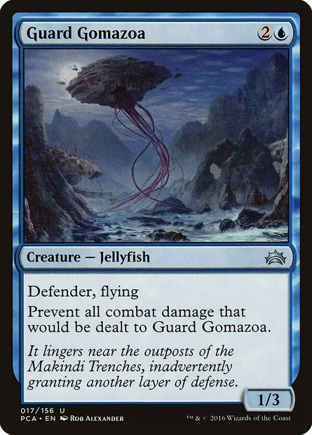 Garde gomazoaire, carte Magic PCA 17 — extension Planechase Anthology