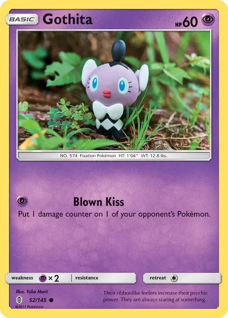 Gothita, Pokémon card GRI 52 — Guardians Rising set
