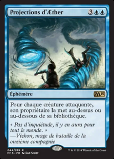 Projections d'Aether, carte Magic M15 44 — extension Magic 2015