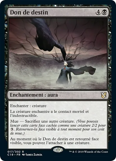 Don de destin, carte Magic C19 17 — extension Commander 2019