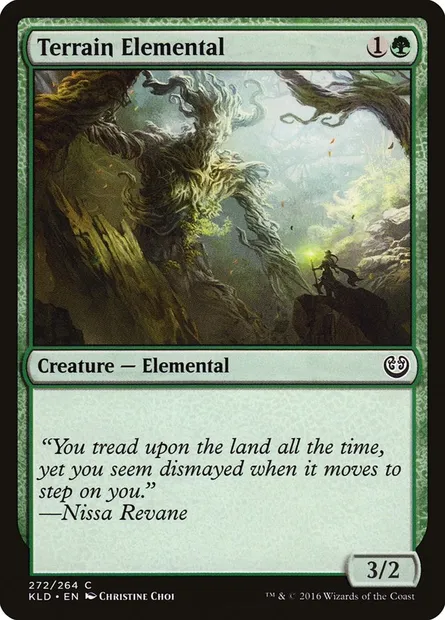 Terrain Elemental, Magic card KLD 272 — Kaladesh set