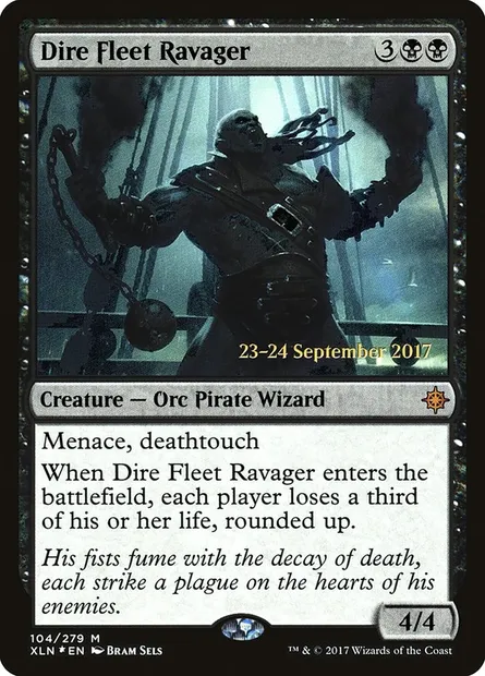 Dévastateur de la Flotte implacable, carte Magic PXLN 104s — extension Ixalan Promos