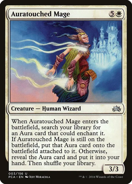 Auratouched Mage, Magic card PCA 3 — Planechase Anthology set