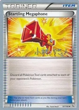 Startling Megaphone, Pokémon card WCD14 097-4 — World Championship Decks 2014 set