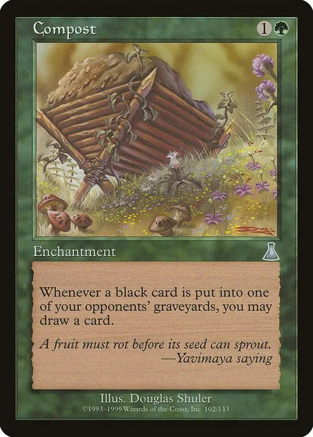 Compost, Magic card UDS 102 — Urza's Destiny set