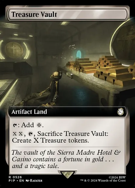 Treasure Vault, Magic card PIP 526 — Fallout set