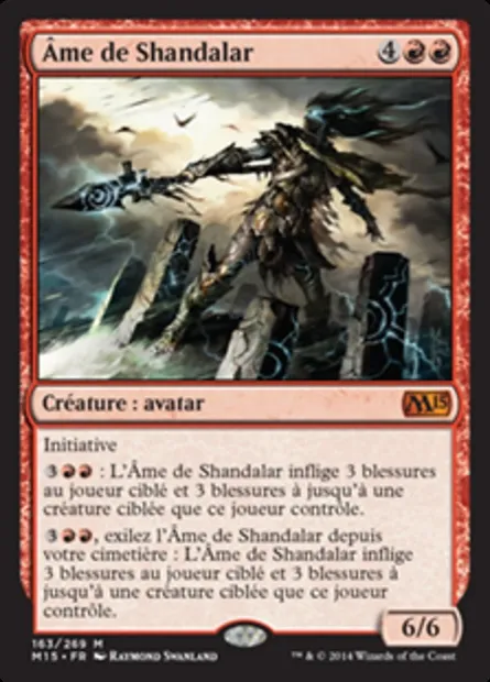 Âme de Shandalar, carte Magic M15 163 — extension Magic 2015