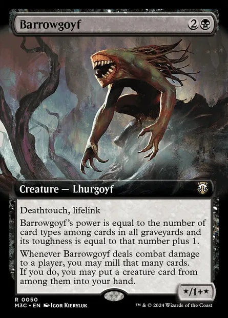Barrowgoyf, Magic card M3C 50 — Modern Horizons 3 Commander set