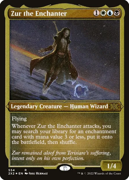Zur the Enchanter, Magic card 2X2 554 — Double Masters 2022 set