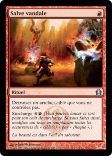 Salve vandale, carte Magic RTR 111 — extension Retour à Ravnica
