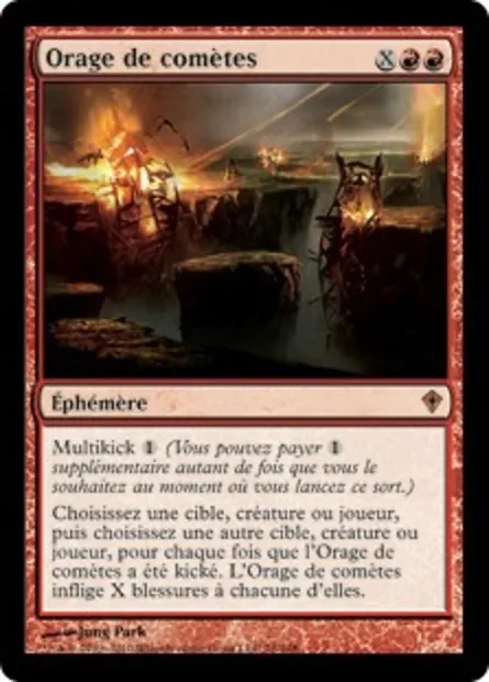 Orage de comètes, carte Magic WWK 76 — extension Worldwake