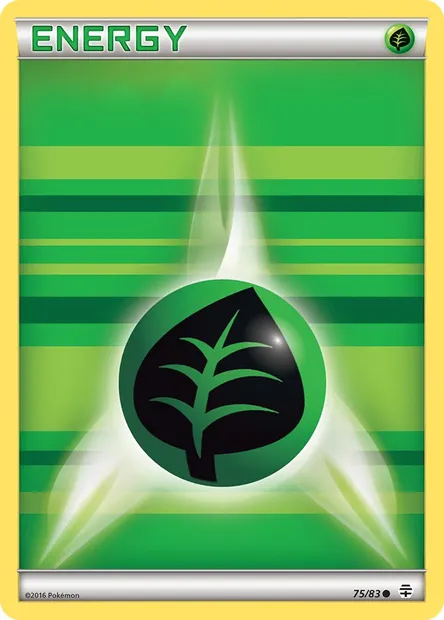 Grass Energy, Pokémon card GEN 75 — Generations set