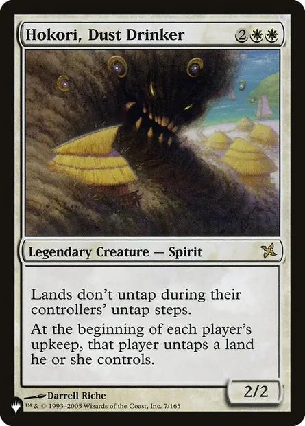 Hokori, Dust Drinker, Magic card PLST BOK-7 — The List set