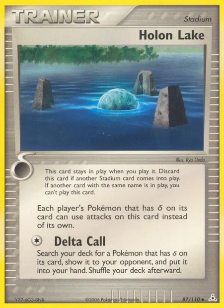 Holon Lake, Pokémon card HP 87 — Holon Phantoms set
