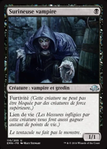 Surineuse vampire, carte Magic EMN 110 — extension La lune hermétique