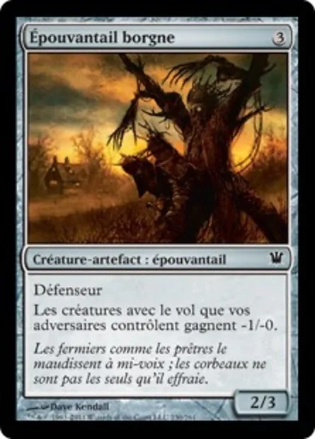 Épouvantail borgne, carte Magic ISD 230 — extension Innistrad